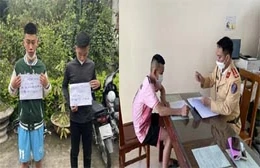 Xử lý nghiêm các đối tượng bốc đầu xe mô tô