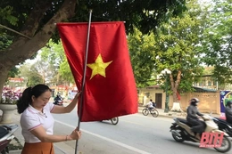 Niềm vui huyện nông thôn mới