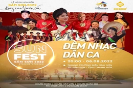 Đêm nhạc Sun Fest tôn vinh những giá trị nghệ thuật dân gian