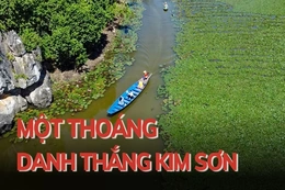 Một thoáng  danh thắng Kim Sơn