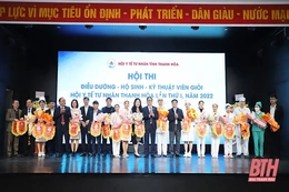 Hội thi điều dưỡng - hộ sinh - kỹ thuật viên giỏi Hội Y tế tư nhân tỉnh Thanh Hóa lần thứ nhất