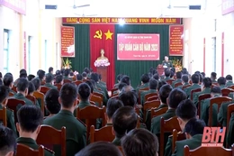 Bộ CHQS tỉnh tập huấn cán bộ năm 2023