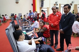 Phát động chiến dịch vận động hiến máu tình nguyện dịp Tết Nguyên đán và Lễ hội Xuân hồng năm 2023