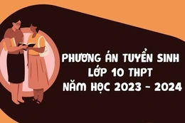 Phương án tuyển sinh vào lớp 10 THPT năm học 2023-2024
