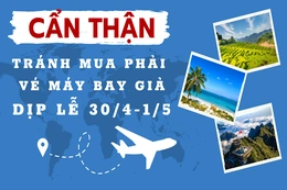Cẩn thận tránh mua phải vé máy bay giả