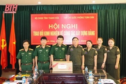 Trao đổi kinh nghiệm về công tác xây dựng Đảng với Tạp chí Quốc phòng Lào