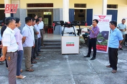 Thiệu Hoá ra mắt tổ hợp tác dịch vụ  cơ giới hoá nông nghiệp
