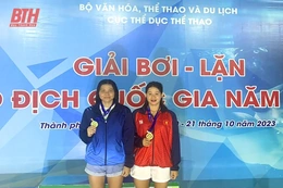 Đội tuyển Thanh Hóa thi đấu xuất sắc tại Giải bơi vô địch quốc gia năm 2023