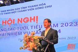 Công ty TNHH MTV Sông Chu triển khai nhiệm vụ tưới, tiêu năm 2024