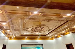 Nội thất  Quang Đức Woods  - nét đẹp  sang trọng,  đẳng cấp từ trần  gỗ tự nhiên thi  công tại Thanh Hóa