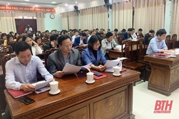 Thị ủy Bỉm Sơn tổng kết chuyên đề về công tác xây dựng Đảng năm 2023, triển khai nhiệm vụ năm 2024