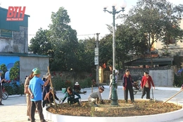 Thực hiện tiêu chí môi trường trong xây dựng nông thôn mới ở Hoằng Hóa
