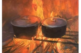 Bập bùng ánh lửa quê hương
