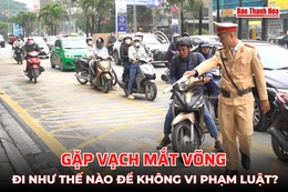 Gặp “vạch mắt võng” đi thế nào để không vi phạm?