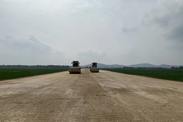 Vĩnh Lộc đẩy nhanh tiến độ thi công các công trình giao thông trọng điểm
