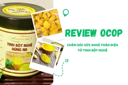 [REVIEW OCOP] Chăm sóc sức khoẻ toàn diện từ tinh bột nghệ