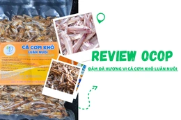 [REVIEW OCOP] ĐẬM ĐÀ HƯƠNG VỊ CÁ CƠM KHÔ LUÂN NUÔI