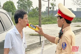 Tăng cường xử lý vi phạm nồng độ cồn 