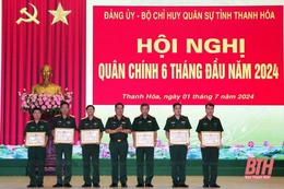 Hội nghị Quân chính 6 tháng đầu năm 2024