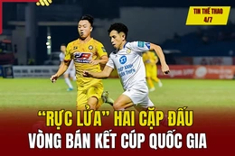 Tin thể thao 4/7: “Rực lửa” hai cặp đấu vòng bán kết Cúp Quốc gia; Ronaldo nói gì khiến thủ môn Costa bật khóc?