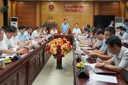 Bảo đảm thực hiện đúng tiến độ dự án hồ chứa nước Bản Mồng giai đoạn 1