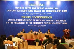 Đặc xá năm 2024 bảo đảm đúng đối tượng, không để xảy ra tiêu cực, sai sót