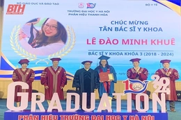 Phân hiệu Trường Đại học Y Hà Nội tại Thanh Hóa bế giảng Bác sỹ Y khoa khóa 3 và Cử nhân Điều dưỡng khóa 1