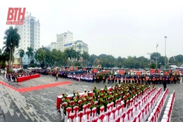 TP Thanh Hóa ra quân tuyên truyền phòng, chống vi phạm pháp luật về pháo, bảo đảm ANTT, ATGT dịp tết 