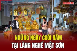 Những  ngày cuối năm tại làng  nghề Mật Sơn