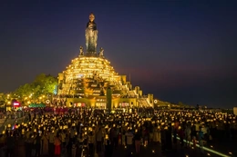 Nhiều sự kiện lịch sử sẽ được tổ chức tại núi Bà Đen trong đại lễ Vesak 2025