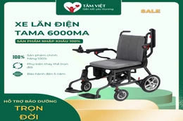 Xe lăn điện – Phương tiện di chuyển của người già, người yếu chân