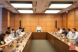Kỳ họp thứ 9, Quốc hội khóa XV: Đoàn ĐBQH Thanh Hoá tham gia góp ý vào  các dự  thảo nghị quyết