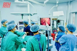 Bệnh viện Ung bướu tỉnh Thanh Hóa làm chủ kỹ thuật phẫu thuật nội soi u phổi