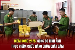 Điểm nóng 24/5: Công bố hình ảnh thực phẩm chức năng chứa chất cấm