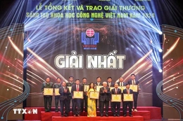 43 công trình đoạt Giải thưởng Sáng tạo Khoa học Công nghệ Việt Nam năm 2024