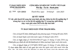 Thanh Hóa phê duyệt kinh phí dạy thêm, ôn thi cuối cấp năm 2025