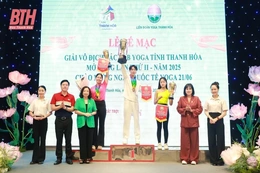 Bế mạc Giải vô địch Yoga các CLB Yoga tỉnh Thanh Hóa mở rộng