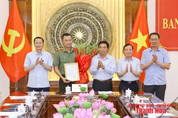 Chỉ định đồng chí Tô Anh Dũng, Giám đốc Công an tỉnh tham gia Ban Chấp hành, Ban Thường vụ Tỉnh ủy Thanh Hóa