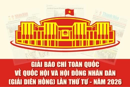 Giải báo chí toàn quốc về Quốc hội và Hội đồng nhân dân (Giải Diên Hồng) lần thứ tư - năm 2026