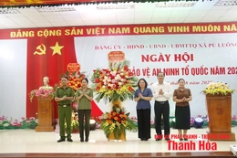 Xã Pù Luông tổ chức Ngày hội 