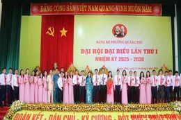 Đại hội đại biểu Đảng bộ phường Quảng Phú lần thứ I, nhiệm kỳ 2025-2030