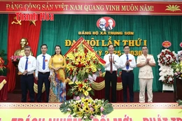 Phấn đấu đến năm 2030, Trung Sơn hoàn thành tiêu chí xã nông thôn mới