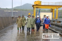 Nhà máy Thủy điện Trung Sơn chủ động ứng phó, vận hành an toàn trong mùa mưa bão
