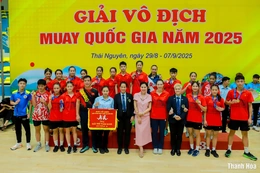 Muay Thanh Hóa giành ngôi Á quân toàn đoàn lứa tuổi 15-16 tại Giải vô địch quốc gia 2025