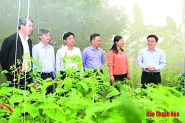 Đoàn kết một lòng, quyết tâm thực hiện lời căn dặn của Chủ tịch Hồ Chí Minh, xây dựng Thanh Hóa trở nên “tỉnh kiểu mẫu”