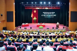 Thông báo thời gian, chương trình kỳ họp thứ 33, HĐND tỉnh khóa XVIII, nhiệm kỳ 2021-2026