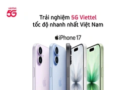 Viettel ra mắt gói cước 5G “chính hiệu” cho iPhone 17