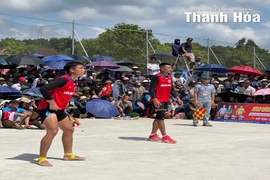 Giải bóng chuyền chào mừng kỷ niệm 84 năm thành lập Chiến khu Ngọc Trạo