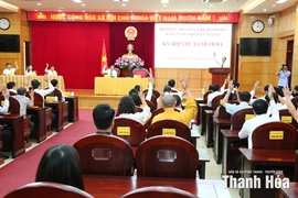 Chiều 4/10, khai mạc Kỳ họp thứ 34, HĐND tỉnh Thanh Hóa khóa XVIII