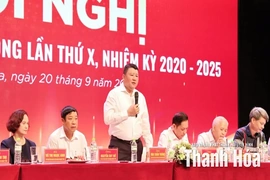 Hiệp hội Doanh nghiệp tỉnh Thanh Hóa triển khai các hoạt động trọng tâm những tháng cuối năm